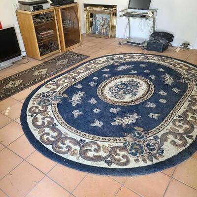 2022	

2 Rugs
Ranging In Size From Approx: 124" x 86" - 88" x 26"