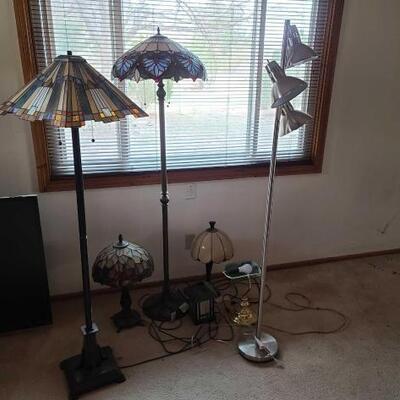 2306	

7 Lamps
Ranging In Size From Approx: 67" - 7"