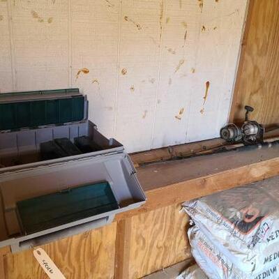 4016	

2 Fishing Poles And Reels, And Tackle Box
2 Fishing Poles And Reels, And Tackle Box