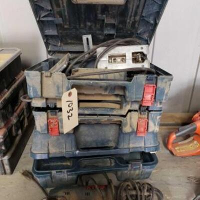 1032	

Power Tools
Bosch Jig Saw. Ryobi Muilti Tool. Bosch Hammer Drill. Bosch Planer.