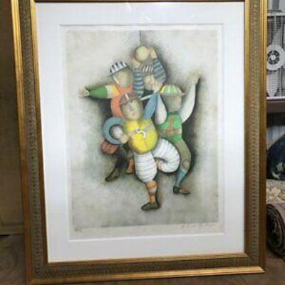https://www.ebay.com/itm/114766581642	CF7008 Graciela Rodo Boulanger MEN IN UNIFORMS (32.25 X 39.13 in)	Auction

