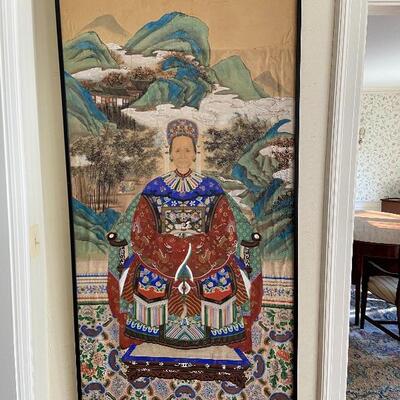 Large Ancestral Asian Portrait