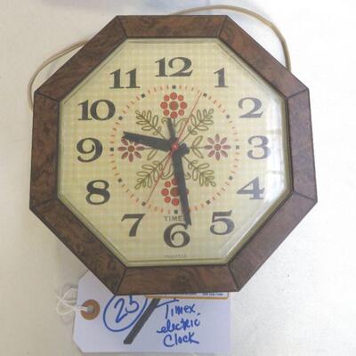 VINTAGE TIMEX ELECTRIC CLOCK