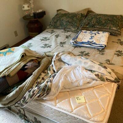 one of 4 beds