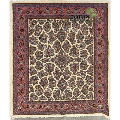 Persian Sarough Floral rug 8'11"x6'11", Z_ABCR02794, $1750
