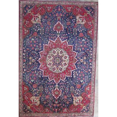 Persian tabriz Vintage Rug 10'8"x6'11", ABCR06566, $779