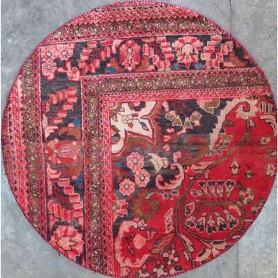 Persian hamedan Vintage Rug 3'7"x3'7", ABC-PER-301, $222