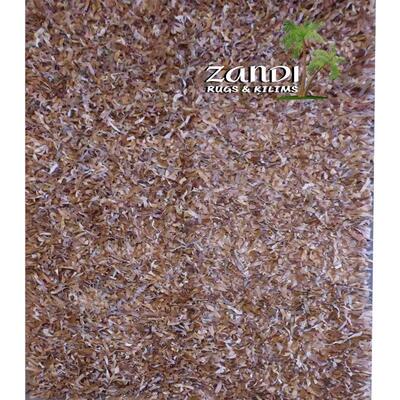 Indian Shaggy design wool/cotton rug 5'x 8', ABCR00473, $486