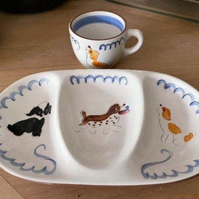 Stangl Kiddieware childrenâ€™s dishes