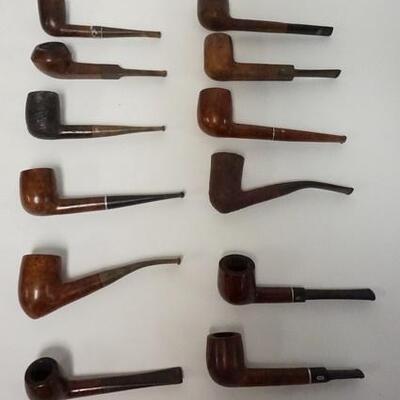 1047	LOT OF 12 VINTAGE SMOKING PIPES
