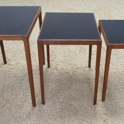 1094	MIDCENTURY MODERN DANISH NEST OF 3 TABLES

