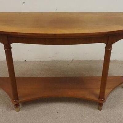 1081	CHERRY SOFA TABLE, 56 IN WIDE X 16 IN DEEP X 30 IN HIGH
