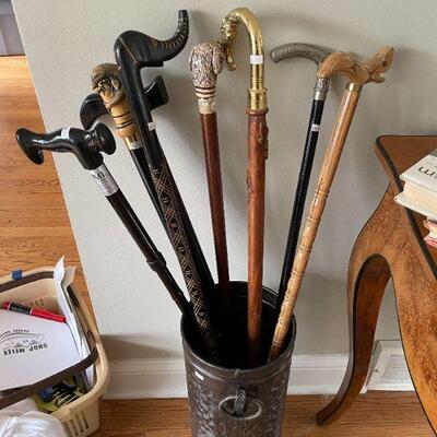 VINTAGE WALKING STICKS CANES