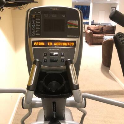VISION FITNESS ELLIPTICAL S70 IN EXCELLENT CONDITION.  OVER $5,000 NEW