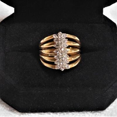 14k Diamond Ring