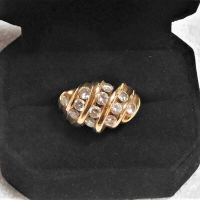 14k Diamond Ring