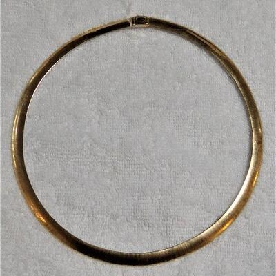 14k Choker Necklace