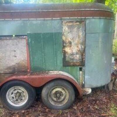Two Stall Horse Trailer. It is currently included in our Fixed Price Sale for only $500. https://ctbids.com/#!/description/share/872260  