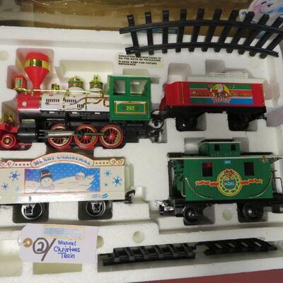 Christmas Music Electric Train