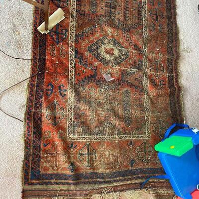 ME6075: Damage Asian Rug
