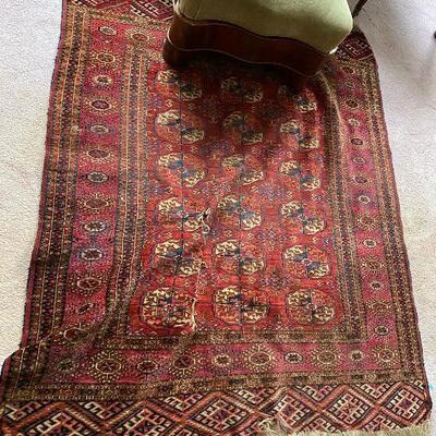 ME6076: Damage Asian Rug
