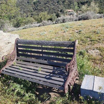 Outdoor bench