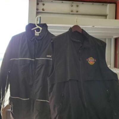 #4048 â€¢ BMW Fleece Vest, BMW Jacket