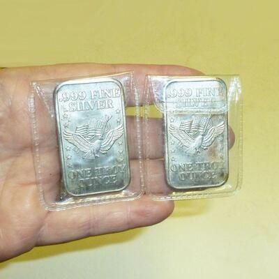 fine silver 999 ingots