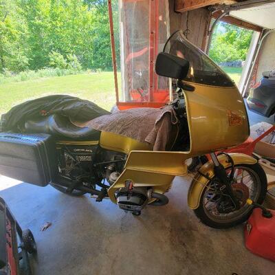 Metzeler BMW R100 RS Motorcycle with 42,652 miles