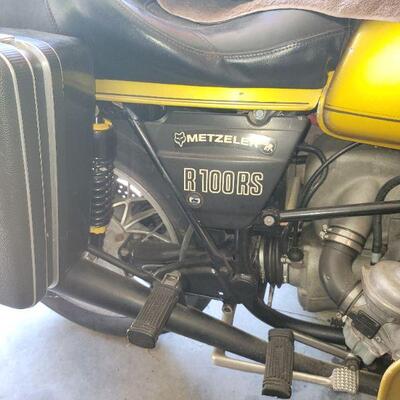 Metzeler BMW R100 RS Motorcycle with 42,652 miles