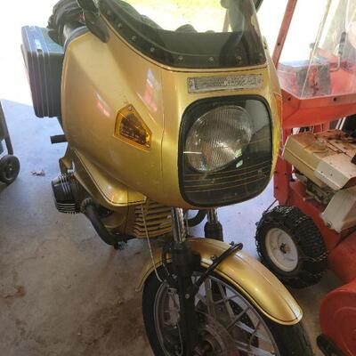 Metzeler BMW R100 RS Motorcycle with 42,652 miles