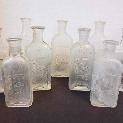 Land Augusta, GA Medicine Bottles. Tallest measures 5 1/2"H x 2"L and shortest measures 4 1/2"H x 1 1/2"L....
