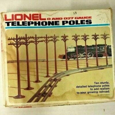 https://www.ebay.com/itm/114855491379	OR8008 VINTAGE LIONEL TRAIN SET TELEPHONE POLES		Auction
