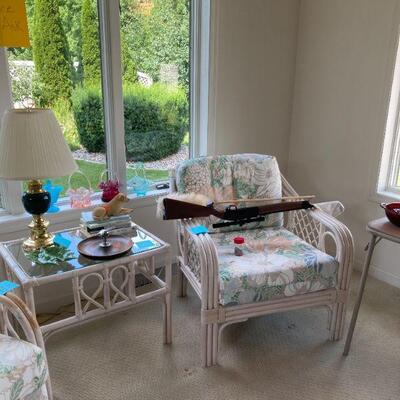 BB gun & chair