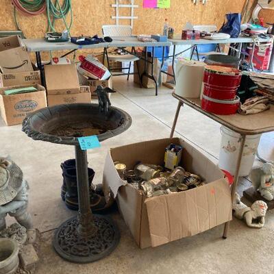 Bird bath & more