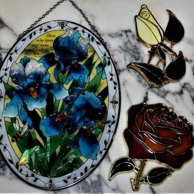 Lovely stained glass.