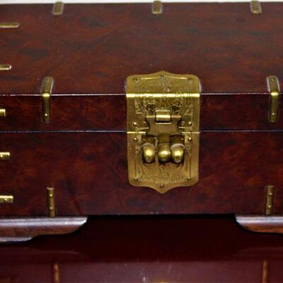 Decorative keepsake wooden box.