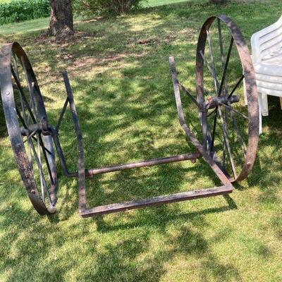 Farm relic. Now you have a way to get that milk to market