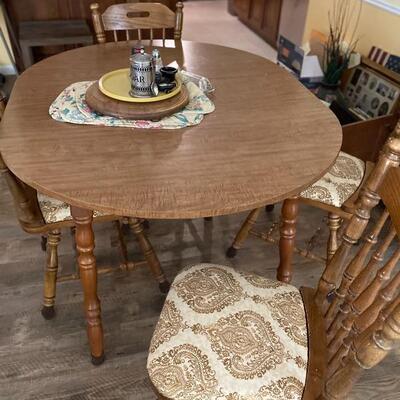 Table and chair 55.00