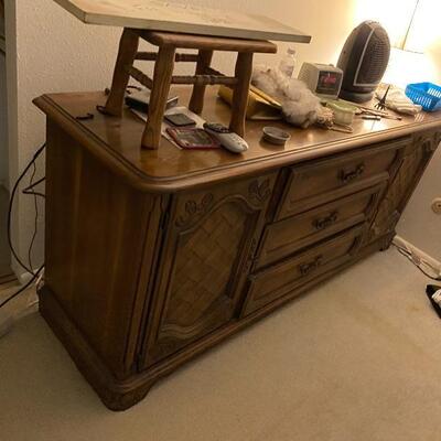 Dresser with mirror  75.00