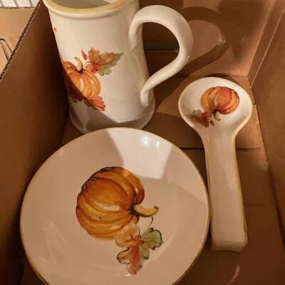 Sur La Table Pumpkin Ceramics
