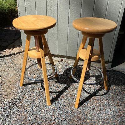 Ikea Stools - adjustable