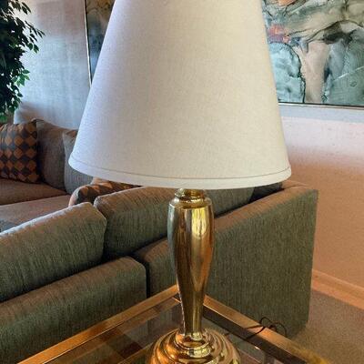 Brass Table Lamp
