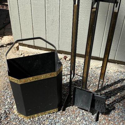 Mid Cent Fireplace Tools