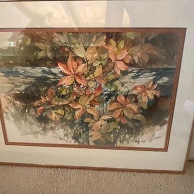 Watercolor - Signed Cassie Bennett