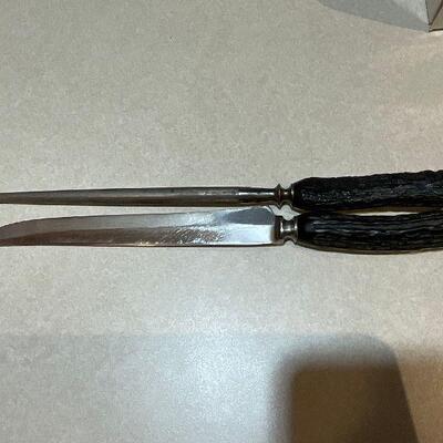 Vintage Carving Set