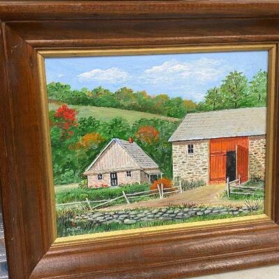https://www.ebay.com/itm/124857787078	ME6091 J Mellott Oil on Board Landscape Original Art Local pickup
