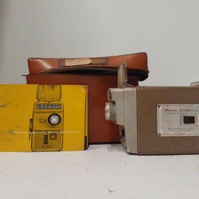 https://www.ebay.com/itm/124857819842	DS8002 Kodak Brownie Automatic Movie Camera f/2.3 w/case & instruction booklet 
