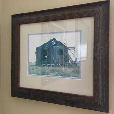 The Shack at Barnegat framed photo, measures 19â€ wide x 17â€ high