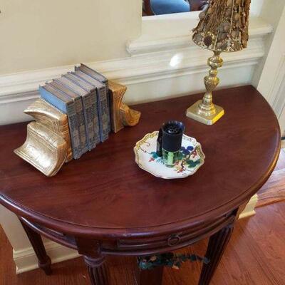 Half round table $175.00